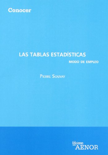 Beispielbild fr Las tablas estadsticas: Modo de emplSouvay, Pierre zum Verkauf von Iridium_Books