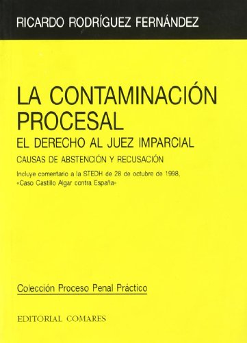 Stock image for Contaminacion Procesal,La for sale by Hilando Libros