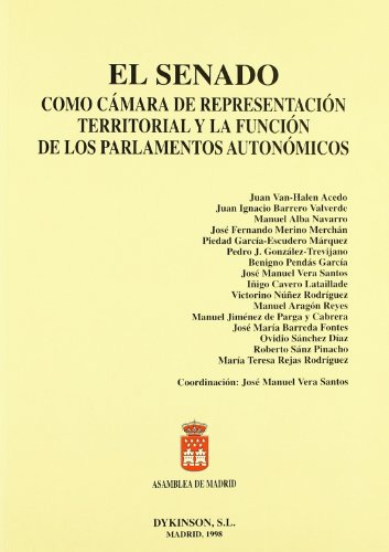 Stock image for El senado como cmara for sale by medimops