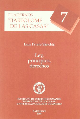 9788481553581: Ley, principios, derechos (Cuadernos Bartolom de las Casas)
