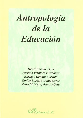 ANTROPOLOGÍA DE LA EDUCACIÓN