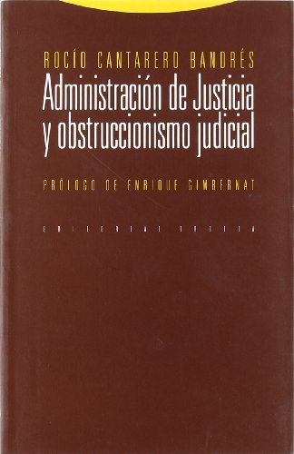 Imagen de archivo de Administracin de Justicia y obstruccionismo judicial a la venta por MARCIAL PONS LIBRERO