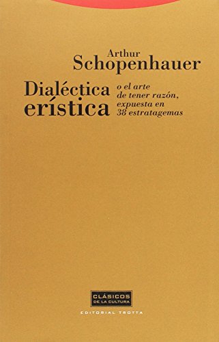 Dialéctica erística - Arthur Schopenhauer