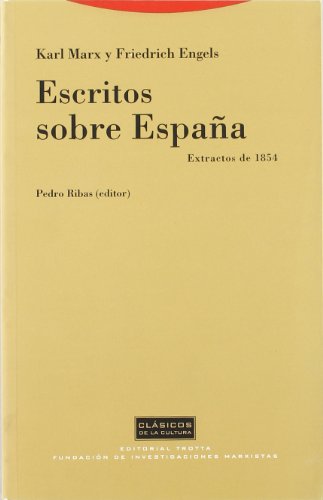 Beispielbild fr Escritos Sobre Espaa - Extractos de 1854 (Spanish Edition) zum Verkauf von Iridium_Books