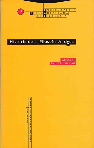 9788481641547: Historia De La Filosofa Antigua: Vol. 14 (ENCICLOPEDIA IBEROAMERICANA DE FILOSOFIA)