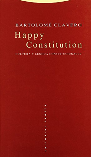 Imagen de archivo de HAPPY CONSTITUCION a la venta por KALAMO LIBROS, S.L.