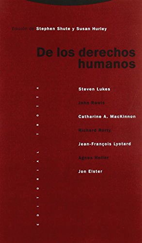 Imagen de archivo de DE LOS DERECHOS HUMANOS LAS CONFERENCIAS OXFORD AMNESTY DE 1993 a la venta por Zilis Select Books