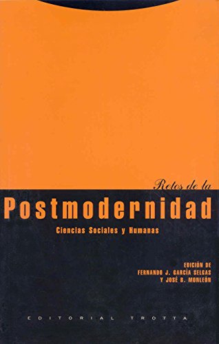 Stock image for Retos de la postmodernidad. Ciencias Sociales y Humanas for sale by Librera Antonio Azorn