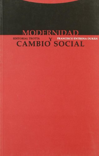 Stock image for MODERNIDAD Y CAMBIO SOCIAL for sale by KALAMO LIBROS, S.L.