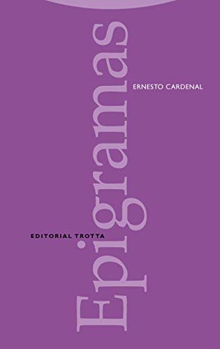 Epigramas (9788481644449) by Cardenal, Ernesto