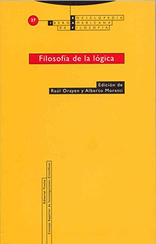 9788481646733: Filosofa de la lgica: Vol. 27 (Spanish Edition)