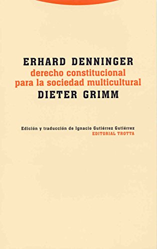 9788481649451: Derecho Constitucional Para La Sociedad Multicultural (ESTRUCTURAS Y PROCESOS - DERECHO)