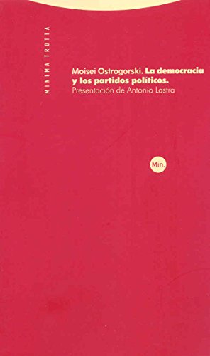 Imagen de archivo de La democracia y los partidos polticos a la venta por MARCIAL PONS LIBRERO