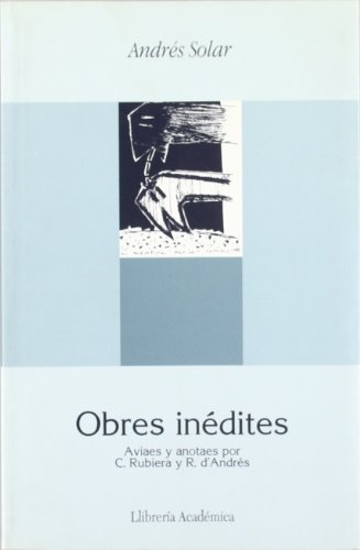 Obres inédites.