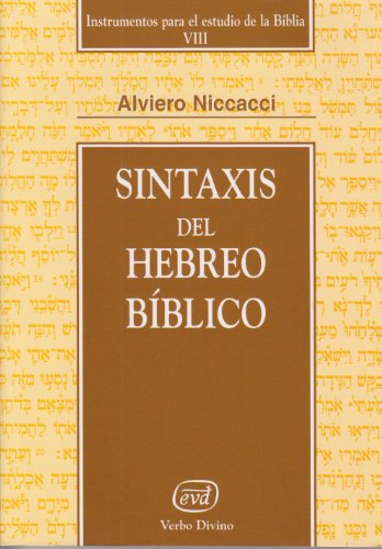 Imagen de archivo de Sintaxis del hebreo bblico a la venta por Books Unplugged