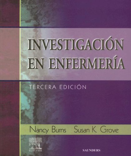 Beispielbild fr Investigacion En Enfermeria (Spanish Edition) zum Verkauf von Iridium_Books
