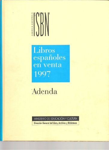 Imagen de archivo de Libros espaoles en venta 1997 : a la venta por Puvill Libros