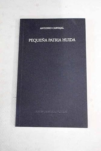 Imagen de archivo de PEQUEA PATRIA HUIDA. a la venta por Librera PRAGA