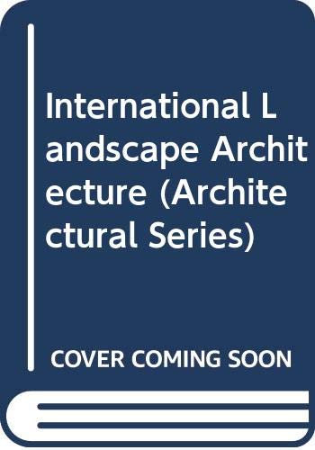 9788481851359: International landscape architecture