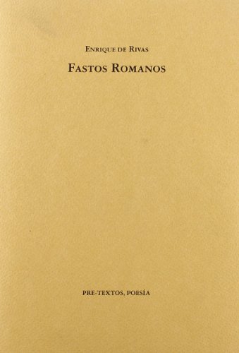 Stock image for FASTOS ROMANOS for sale by KALAMO LIBROS, S.L.