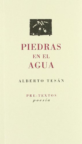 9788481915600: Piedras en el agua (Poesa)