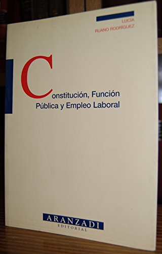 Beispielbild fr Constitucion funcion publica empleo laboral zum Verkauf von Iridium_Books