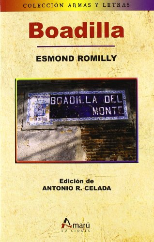 9788481963243: Boadilla (Armas Y Letras, Band 1)