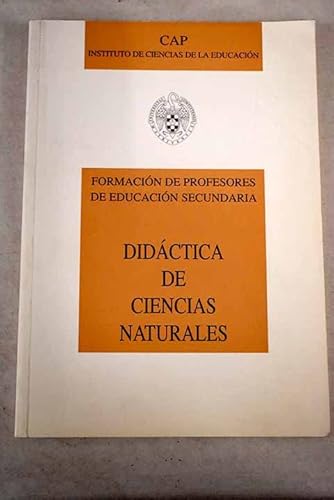 Imagen de archivo de PROGRAMACIN DE UNIDADES DIDCTICAS DE CIENCIAS NATURALES EN EDUCACIN SECUNDARIA. a la venta por Zilis Select Books