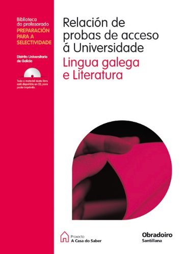 9788482248394: Preparacin Para a Selectividade Lingua Galega E Literatura a Casa Do Saber Gallego Obradoiro