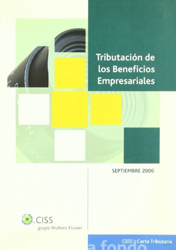 Imagen de archivo de La tributacin de los beneficios empresariales a la venta por Revaluation Books