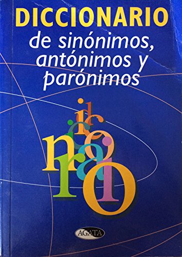 Imagen de archivo de Dicc. De Sinonimos, Antonimos Y Paronimos a la venta por medimops