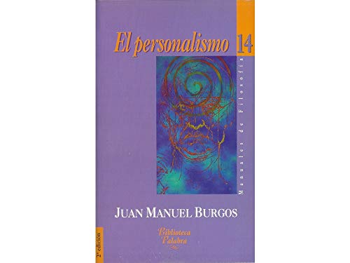 Stock image for El personalismo for sale by Iridium_Books