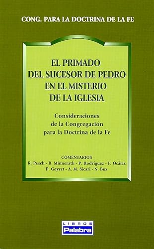 Stock image for El primado del sucesor de Pedro en el misterio de la iglesia for sale by Librera Prez Galds