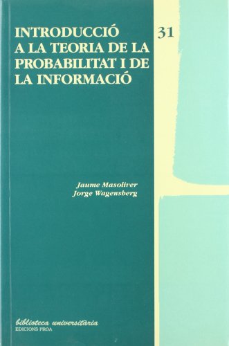 9788482562308: Introducci a la teoria de la probabilitat i la informaci (BIBL UNIVERSIT)