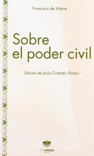 9788482602288: Sobre el poder civil