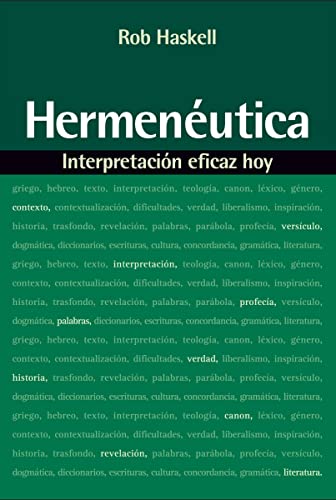 

Hermeneutica: Interpretacion Eficaz Hoy (Paperback or Softback)