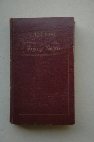 9788482801025: Rojo y negro / Stendhal ; [traduccin de Emma Catalayd]