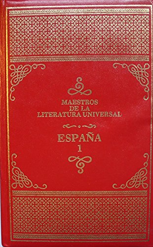 Imagen de archivo de Maestros De La Literatura Universal: Espana 1 a la venta por Iridium_Books