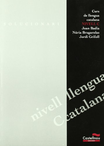 Beispielbild fr Llengua catalana, nivell C. Solucionari zum Verkauf von medimops