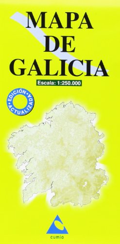 9788482891972: Mapa de Galicia: Escala 1:250.000 (Cartografa) (Galician Edition)