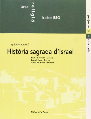 Imagen de archivo de Religi, histria sagrada d'Israel, 1 ESO a la venta por AG Library