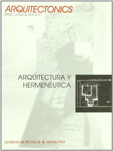 Beispielbild fr Arquitectura y hermenutica zum Verkauf von Iridium_Books