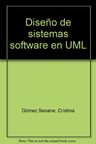 Beispielbild fr Diseo De Sistemas Software En Uml zum Verkauf von Hilando Libros