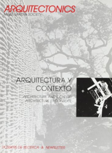 9788483017661: Arquitectura y contexto : Architecture and context : Architecture et contexte (Spanish Edition)