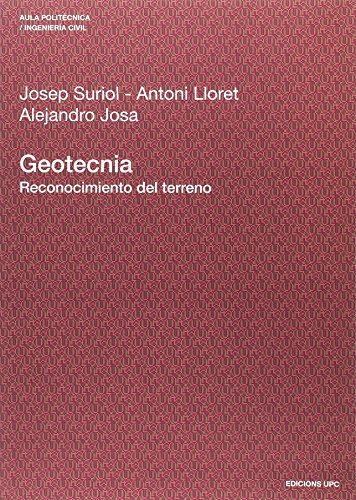 Imagen de archivo de Geotecnia. Reconocimiento del terreno a la venta por Iridium_Books