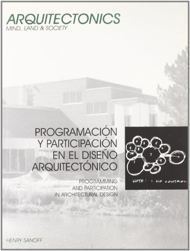 Imagen de archivo de Programacin y participacin en el diseo arquitectnico a la venta por Hilando Libros