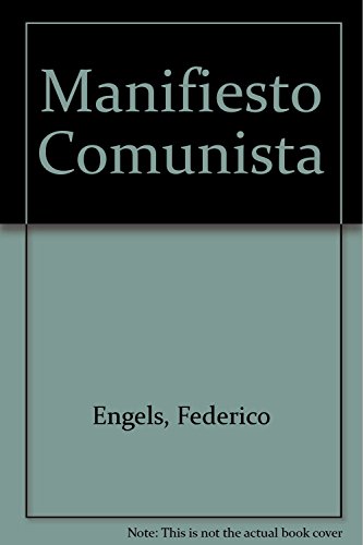 Beispielbild fr Manifiesto Comunista zum Verkauf von medimops