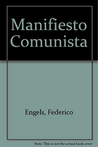 Imagen de archivo de Manifiesto Comunista a la venta por medimops