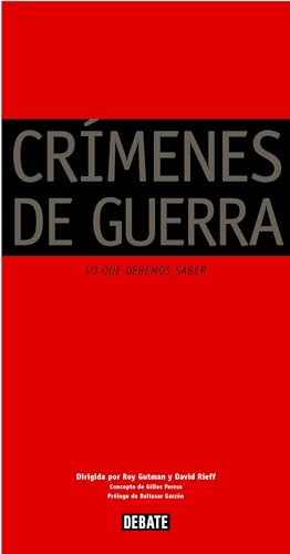Beispielbild fr Crimenes de guerra / War Crimes (Diversos) (Spanish Edition) zum Verkauf von Iridium_Books