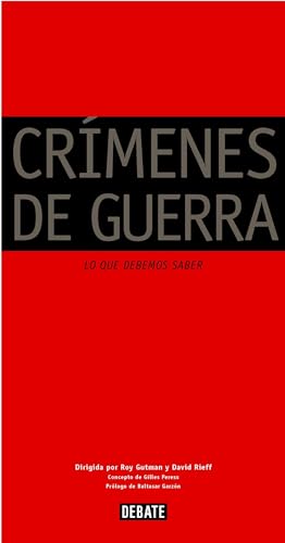 9788483065563: Crmenes de guerra: Lo que debemos saber (DIVERSOS)